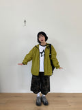 [unisex] Hobur Camo Carpenter Banding Bermuda Pants