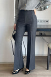 Sello bootcut denim slacks pants