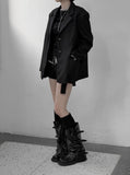 Ront Scrunchie Set Overfit Jacket
