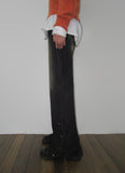 SNAP BUTTON BOOTCUT DENIM