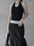 Enni Black Beads Necklace