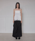 Layered Dot Ruffle Skirt