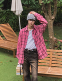 Aki Pigment Check Shirt