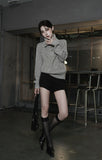 Suede Low Shorts