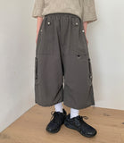 [unisex] Mender Strap Nylon Bermuda Pants