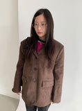 Rammo Suede Wool Single Jacket