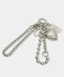 DOODLE HEART KEY RING