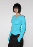 VIVID RIBBED LONGSLEEVE