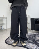 Nello Brushed Nylon Zipper Pants