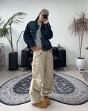 Bedin Crop Denim Jacket
