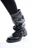 Sable two buckle warmer middle boots