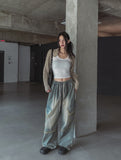 Two-Way Dekki Diagonal Pocket Denim Pants