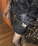 Dami Vintage Studded Leather Belt