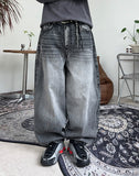 Reuben Slub Balloon Denim Pants