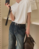 Loen Cutting Short Sleeve T-shirt
