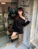 Meville Buckle Strap Psy-High Boots
