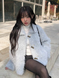 Dokyu Fur Collar Duffle Jacket