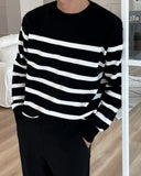 Needle stripe knit