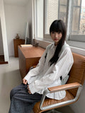Dilmecca Frill Long Sleeve Shirt Blouse
