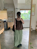 Wecky banding nylon ribbon cargo pants