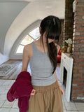 Loini Ribbed Layered Sleeveless