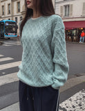 DIA Argyle Over Wool Knitwear