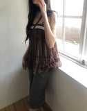 Kimu Dot Sleeveless Blouse