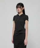 Asymmetrical Draped Hoodie (FL-127)