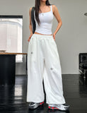Bohemian stud balloon fit jogger pants