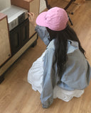 Tizen punching lace tiered long skirt