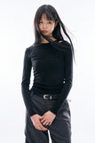 Dion cut-out slim tee