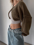 Jui Balloon Open Volero Knitwear