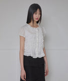 Saya Frill Puff Blouse