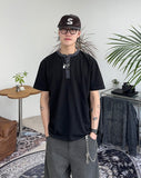 End Henry Neck Short Sleeve T-Shirt