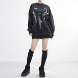 Smoke Printed Sweatshirt
