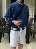 Matte varsity jacket
