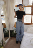 INSIDE OUT TRACK DENIM