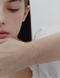 Truly Essence 14K Stone Bracelet