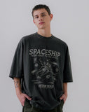 Spaceship Pigment Short Sleeve T-shirt