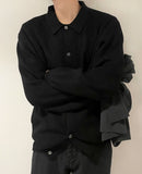 Mons collar knit cardigan