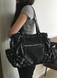 Riva Glossy Stud Two Way Bowser Cross Shoulder Bag