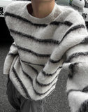 Pino Mohair Stripe Knit