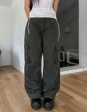 Theo Washed Double Pocket Cargo Pants