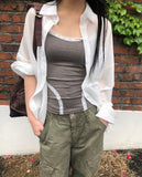 Watson See-through Long Sleeve Shirt