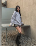 Hitch Pocket Denim Mini Skirt