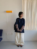 Dehip Stripe Layered Long Sleeve Tee