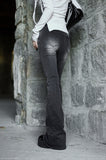 Sand Belt Bootcut Denim