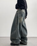 Dribble Vintage Balloon Denim Pants