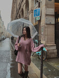 Damage Deep V-neck Knitwear