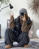 Day's Knit Hooded Zip-Up